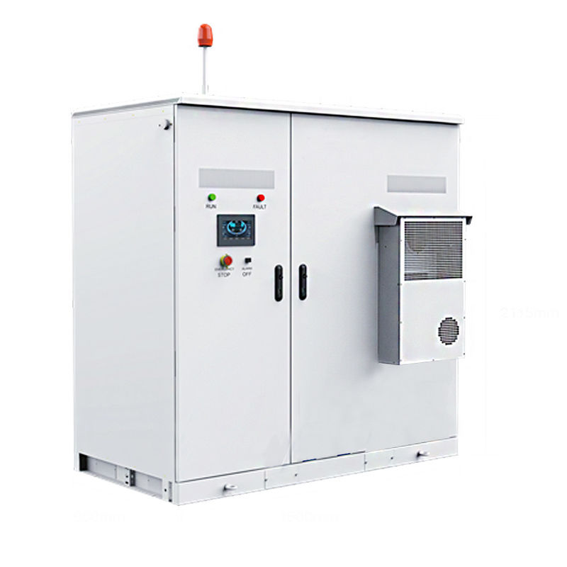 Tutti in un litio all'aperto Ion Phosphate Battery del Governo di immagazzinamento dell'energia 60kw 124.8kwh