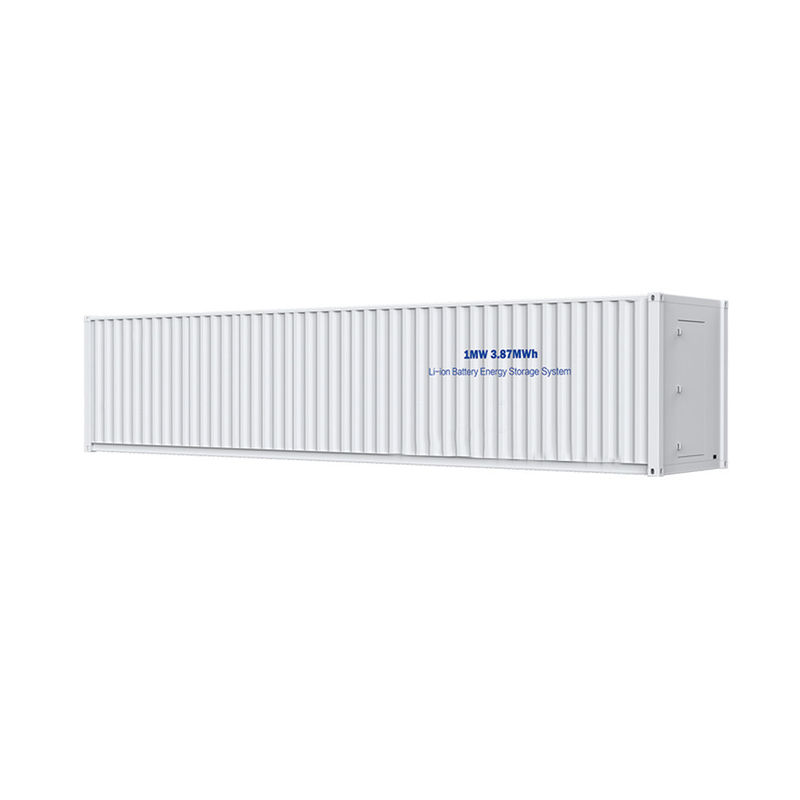 1mw solare d'integrazione 3.87mwh tutto in uno stoccaggio all'aperto della batteria del container di HVAC