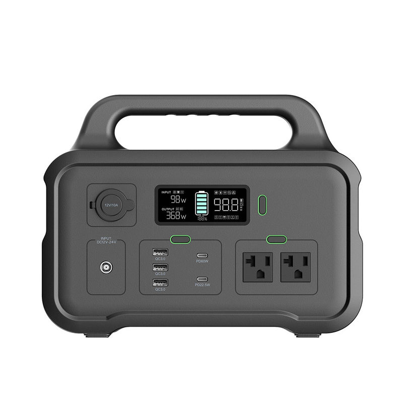 alimentazione portatile di Mppt della centrale elettrica portatile ricaricabile 600W con lo sbocco di CA
