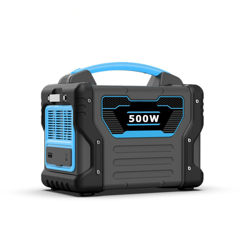 sinusoide pura 110v MPPT del peso leggero portatile ricaricabile della centrale elettrica 500w per accamparsi
