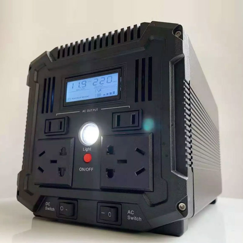 Il ferro portatile del litio di CA 12v 45ah di CC della centrale elettrica del generatore Lifepo4 fosfatizza l'energia solare di UPS