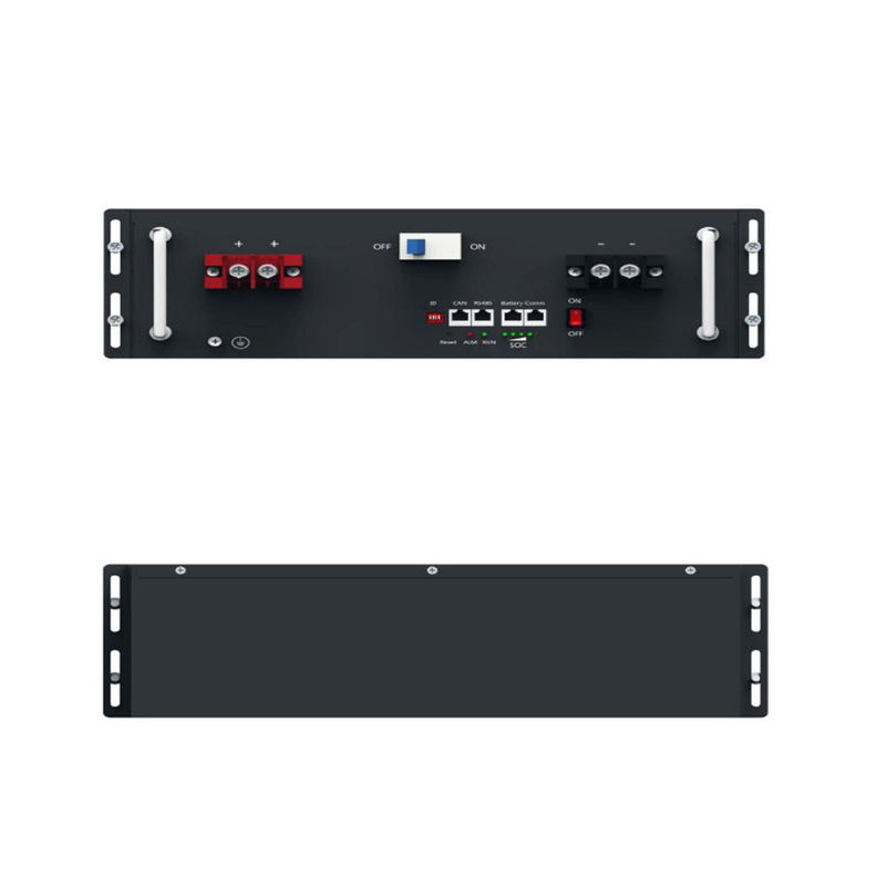 Litio Ion Server Rack Battery LiFePO4 della batteria solare 5Kwh 51.2V 100Ah del supporto di scaffale