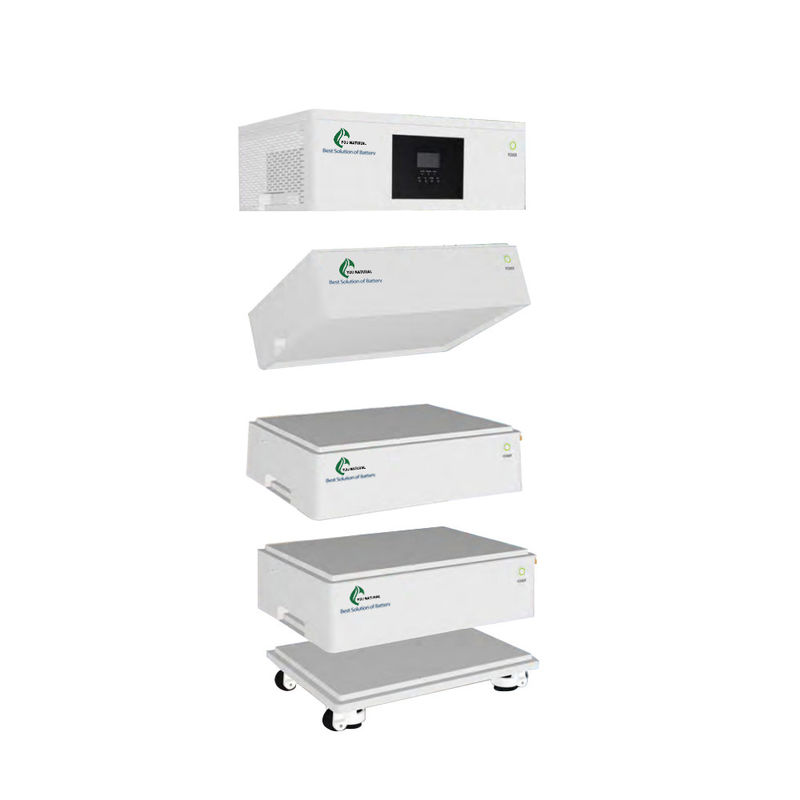 15kw sistema di batterie accatastabile 48v 300ah fuori dalla batteria al litio ricaricabile di stoccaggio di potere di griglia