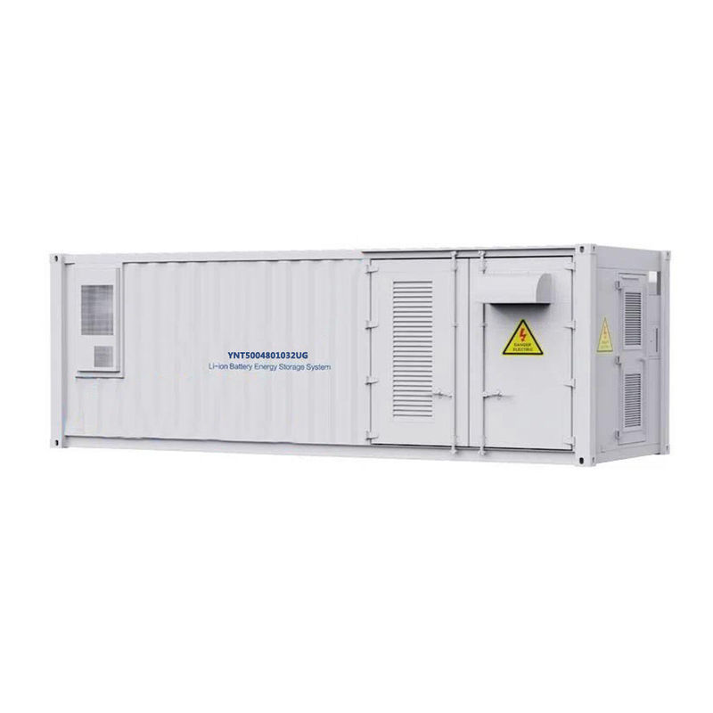 Rete energetica della batteria del sistema 51.2v 500kw LiFePo4 di immagazzinamento dell'energia del contenitore delle soluzioni del contenitore ESS dell'UL 20ft