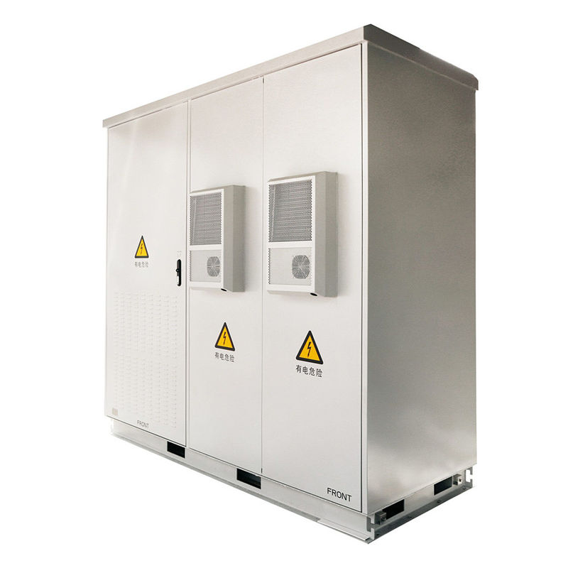 litio Ion Battery Storage Cabinet del Governo di stoccaggio della batteria solare 280ah 100kW 200kWh