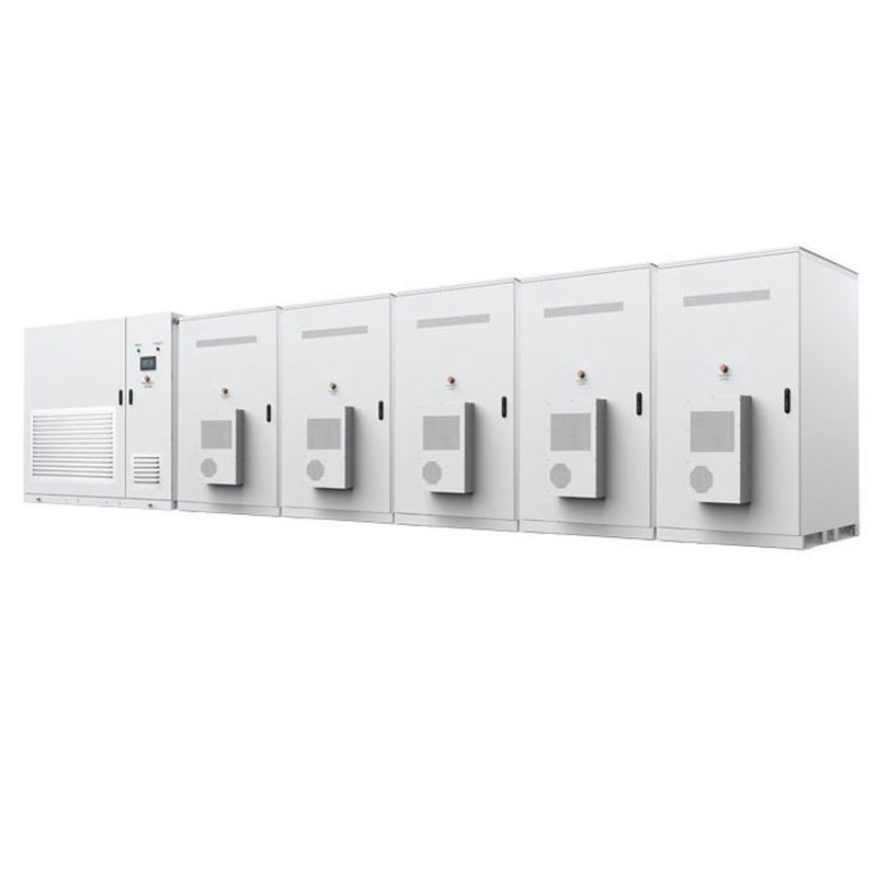 Immagazzinamento dell'energia all'aperto evolutivo di UPS della batteria del fosfato dello Litio-ione del Governo di immagazzinamento dell'energia 500kW 1075kWh