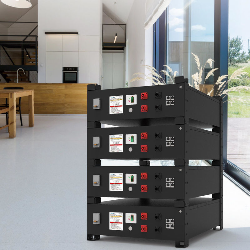 stoccaggio di Ion Battery For Solar Energy del litio della batteria 400ah dello scaffale del server di 20480Wh 51.2V Lifepo4