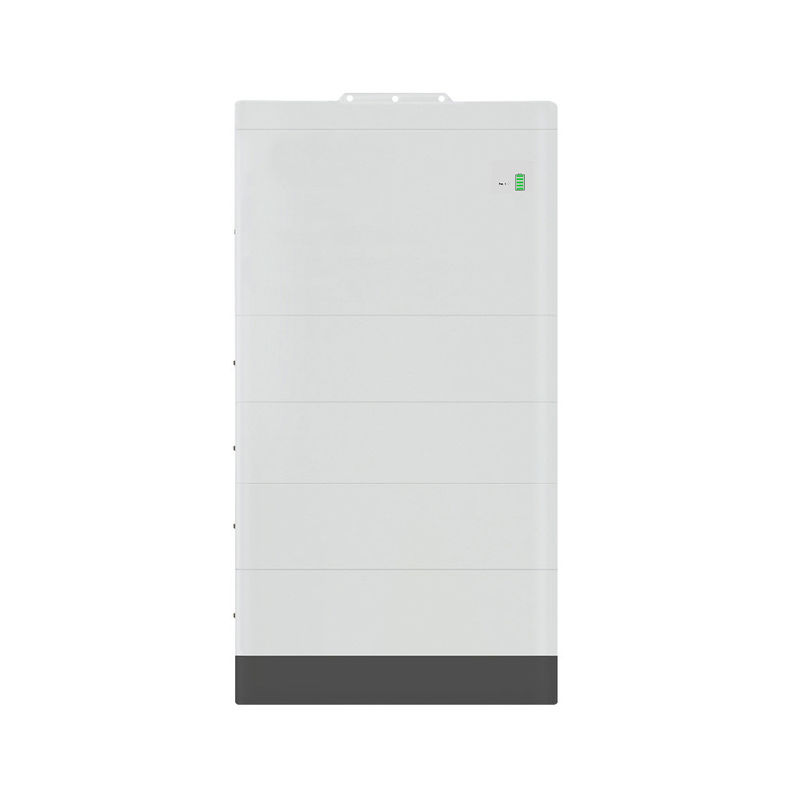 5120Wh sistema di memorizzazione a energia solare ad alta tensione della batteria del sistema di batterie accatastabile 51.2V 50Ah