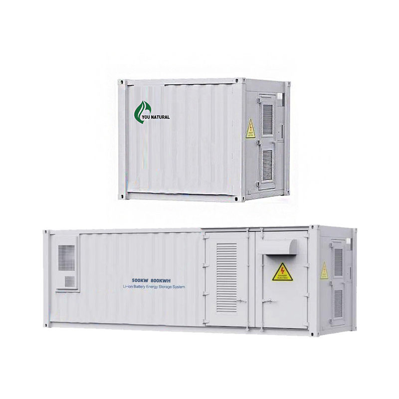 500kW 811.2kWh Sistema di accumulo di energia all'aperto 100kW 243kWh Batteria di accumulo