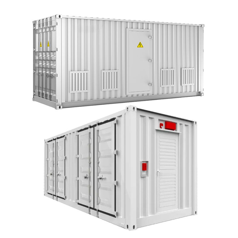 Immagazzinamento di energia industriale commerciale ESS Sistema di immagazzinamento di energia per contenitori personalizzato da 20 piedi 500 kW