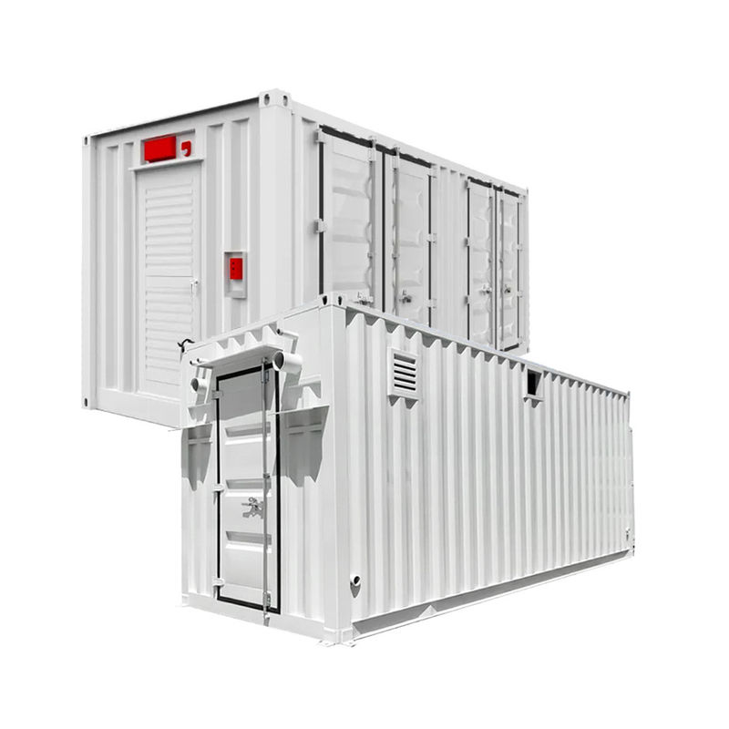 Contenitori di stoccaggio dell'energia da 20 piedi Batteria al litio ferro fosfato 500 kW Sistema di accumulo di energia