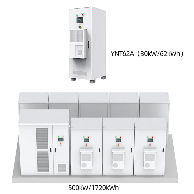 Cappottole di accumulo di energia ad alta capacità per l'accumulo di batterie solari BMS integrato