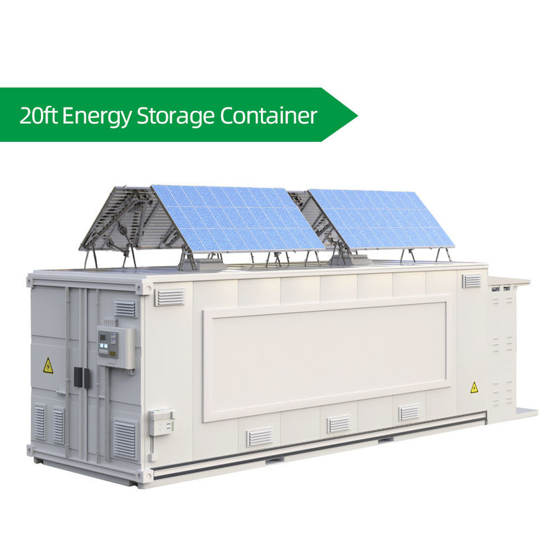 Controllo di accesso Contenitore di stoccaggio dell'energia 6058*2400*2900 20ft E modello AC 3W N PE