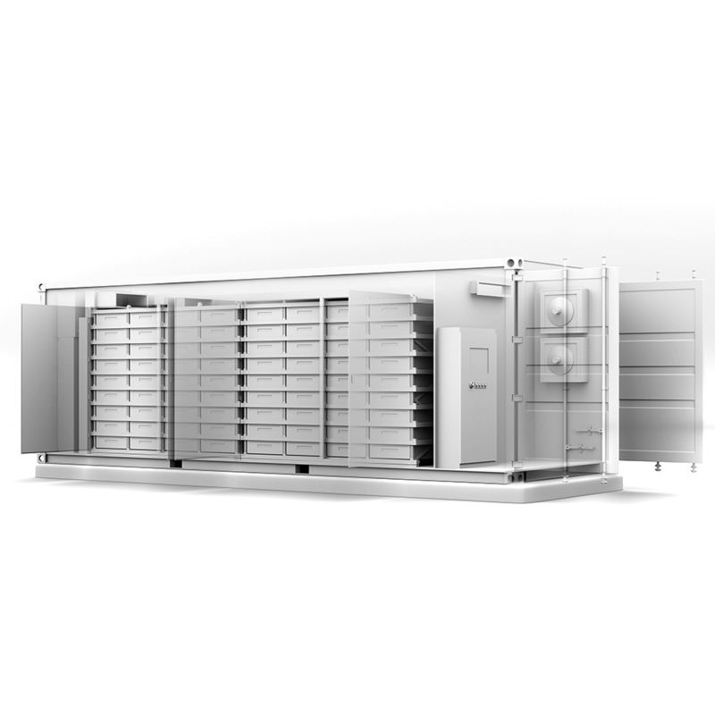 Sistema di accumulo di energia per batterie ad alta tensione 500 kW 800 kW 1 MW Batterie al litio all in one Bess