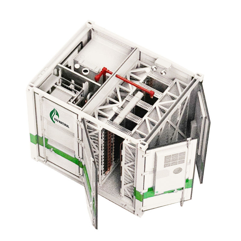 Immagazzinamento di energia Contenitore di fabbrica Immagazzinamento di batterie per le imprese Sistemi industriali di immagazzinamento di energia 500kW