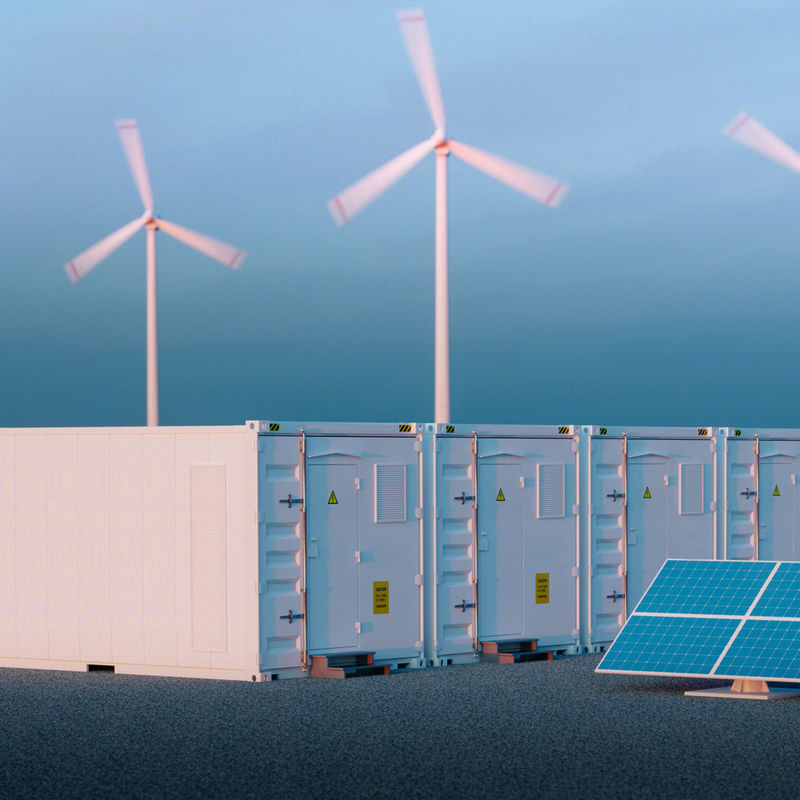 500KWH Bess Off Grid Sistema di riserva di energia industriale commerciale ad alta tensione con contenitore a batteria Ess