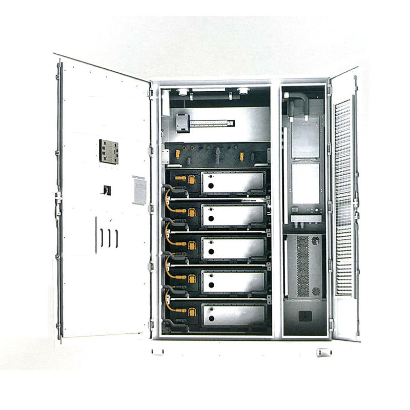 Serbatoio di accumulo di energia a rete ibrida 100 kW 215 kWh raffreddamento liquido intelligente tutto in uno BESS Nuovo serbatoio di accumulo di energia