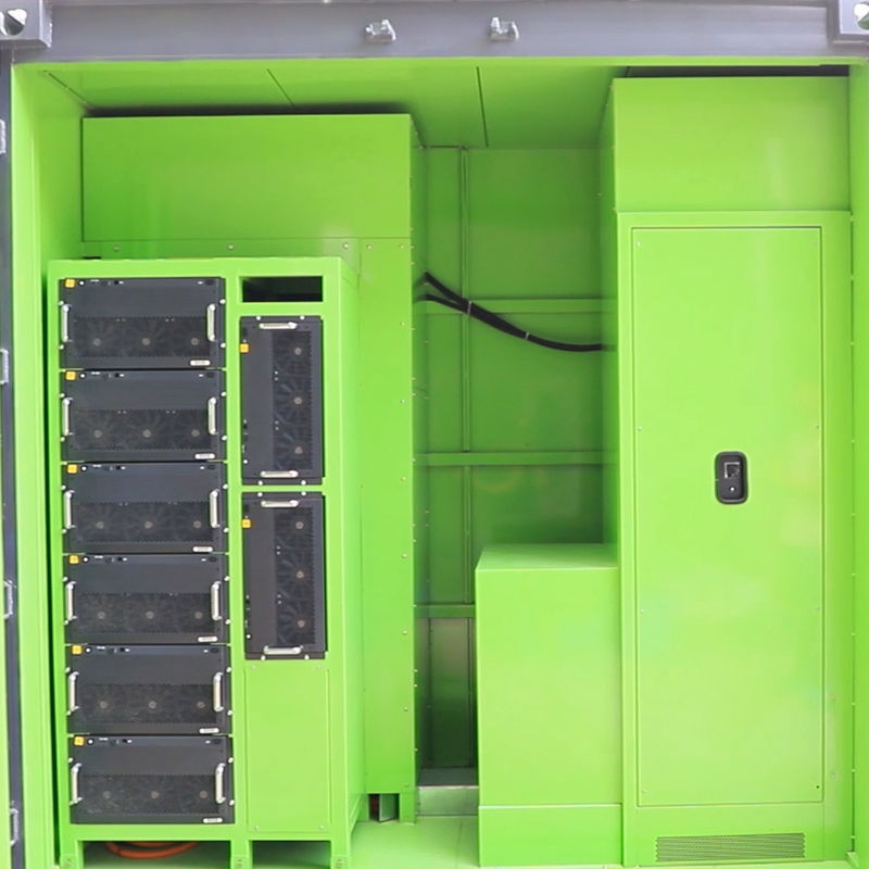 Generatore diesel e batterie al litio Sistema di stoccaggio dell' energia