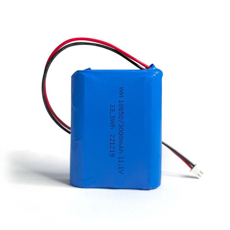 18650 Batteria al litio 3.7v 7.4v 11.1v Batteria al litio 800mah 1200mah 1800mah 2000mah 3000mah