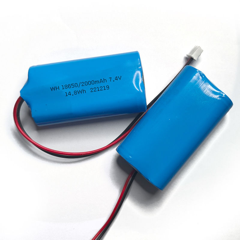 18650 Batteria al litio 3.7v 7.4v 11.1v Batteria al litio 800mah 1200mah 1800mah 2000mah 3000mah