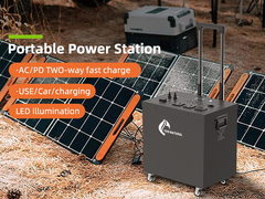 centrale elettrica pura della sinusoide Lifepo4 di grande capacità della centrale elettrica della batteria di 2500W Lifepo4